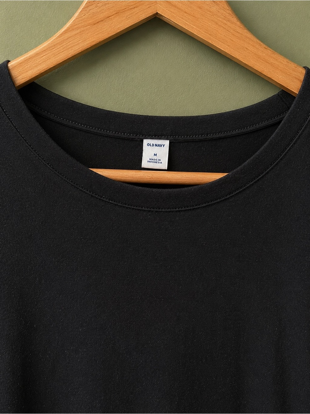 Old Navy Black Crewneck Short Sleeve Women's Dress - Picture 2 of 3
